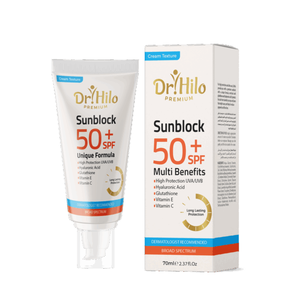 Premium Sunblock SPF50+ (Cream) with Hyaluronic Acid