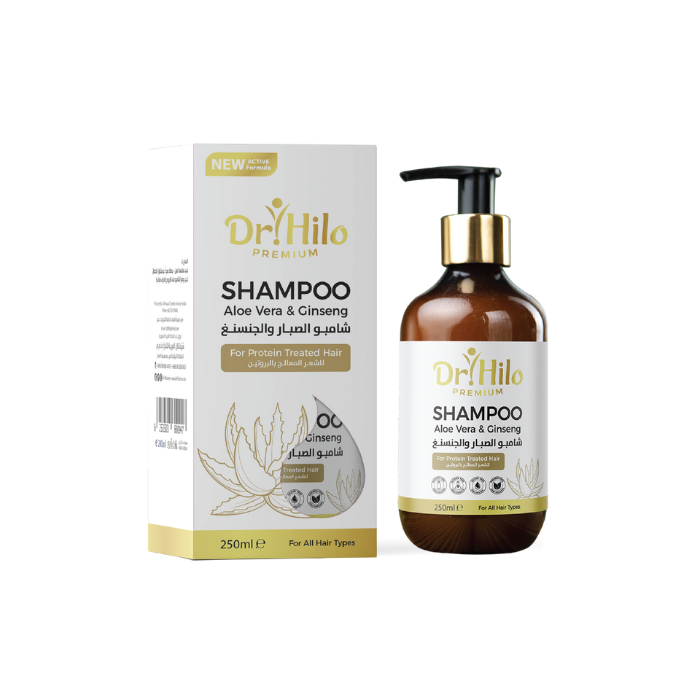 شامبو للشعر المعالج بالبروتين شامبو طبيعي 100% Shampoo for protein treated hair