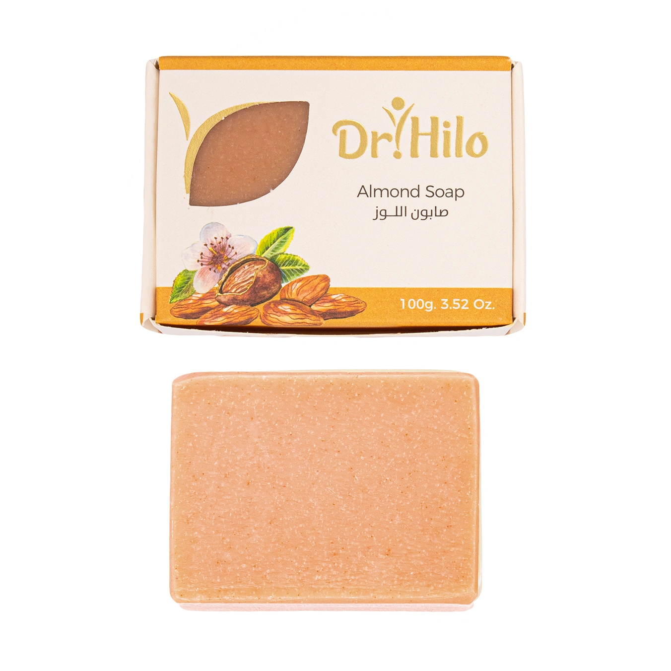 صابون اللوز لترطيب البشرة الحساسة والجافة وإزالة الخلايا الميتة - د. حلو